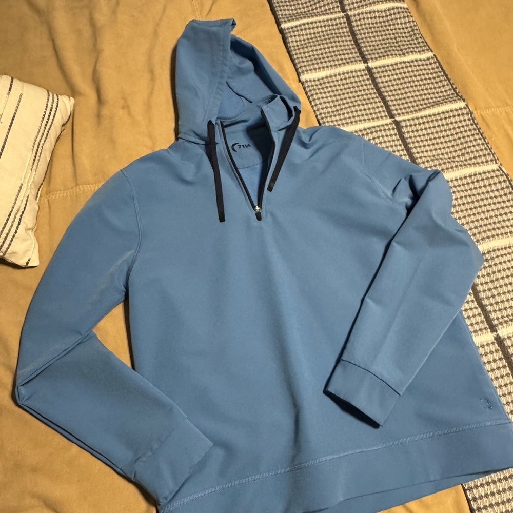 Zyia Men's Light Blue Hoodie